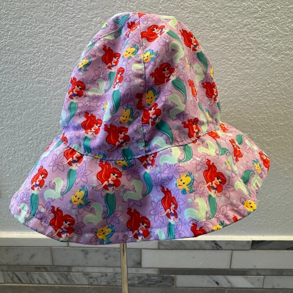 Disney Baby Ariel Bucket Sun Hat. The Little Mermaid 0-12 Months‎ -
